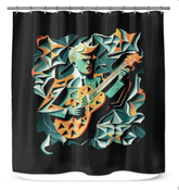 Melodious Muse Shower Curtain